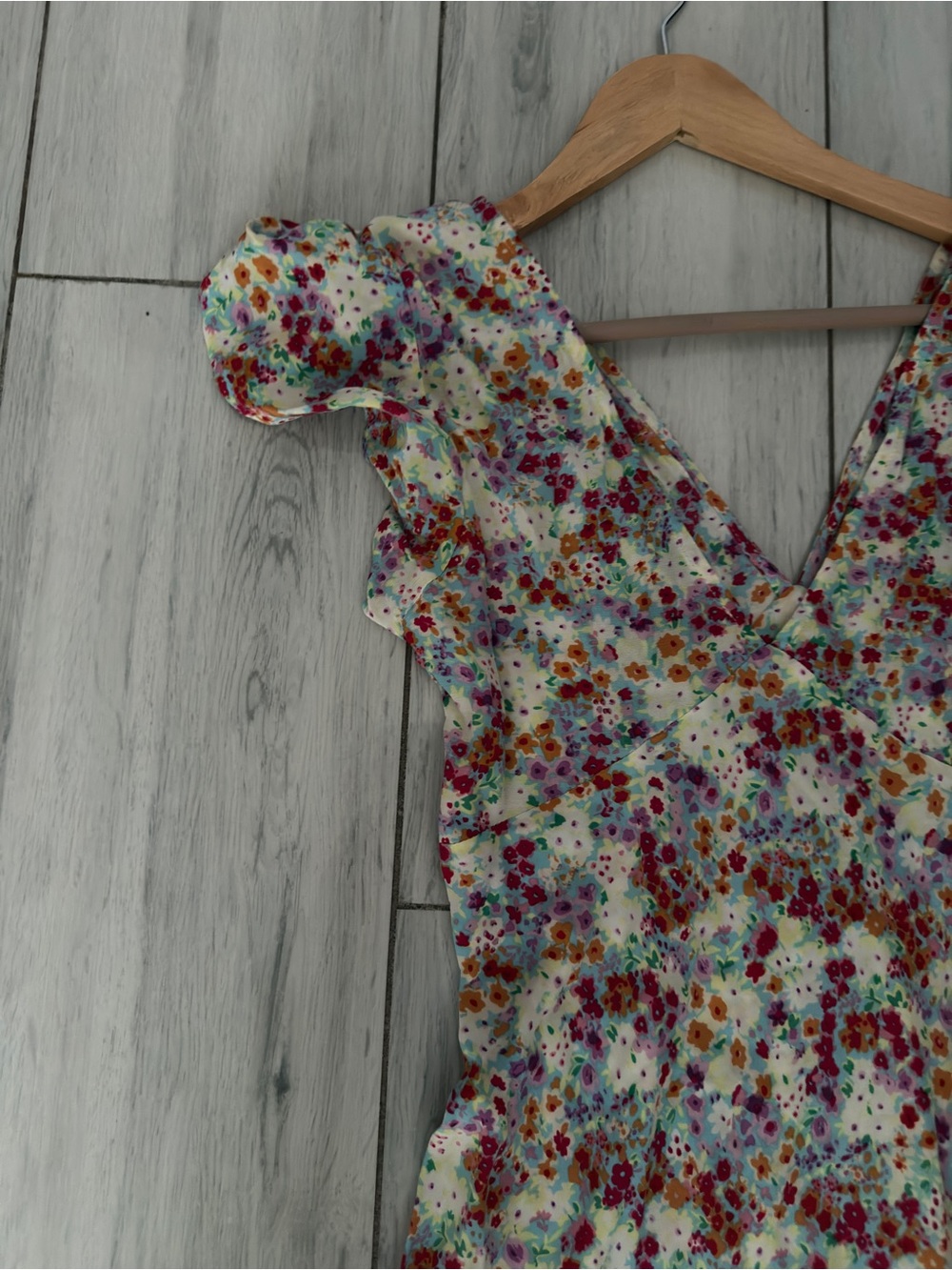 Rails Gigi Dress Fleur Floral Mini Fit and Flare Size Small - Picture 3 of 8